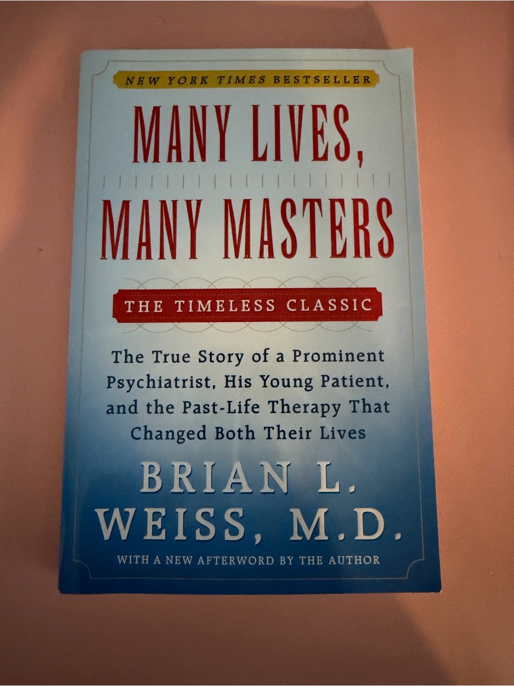 Many Lives, Many Masters Paperback - Blue/White Cover